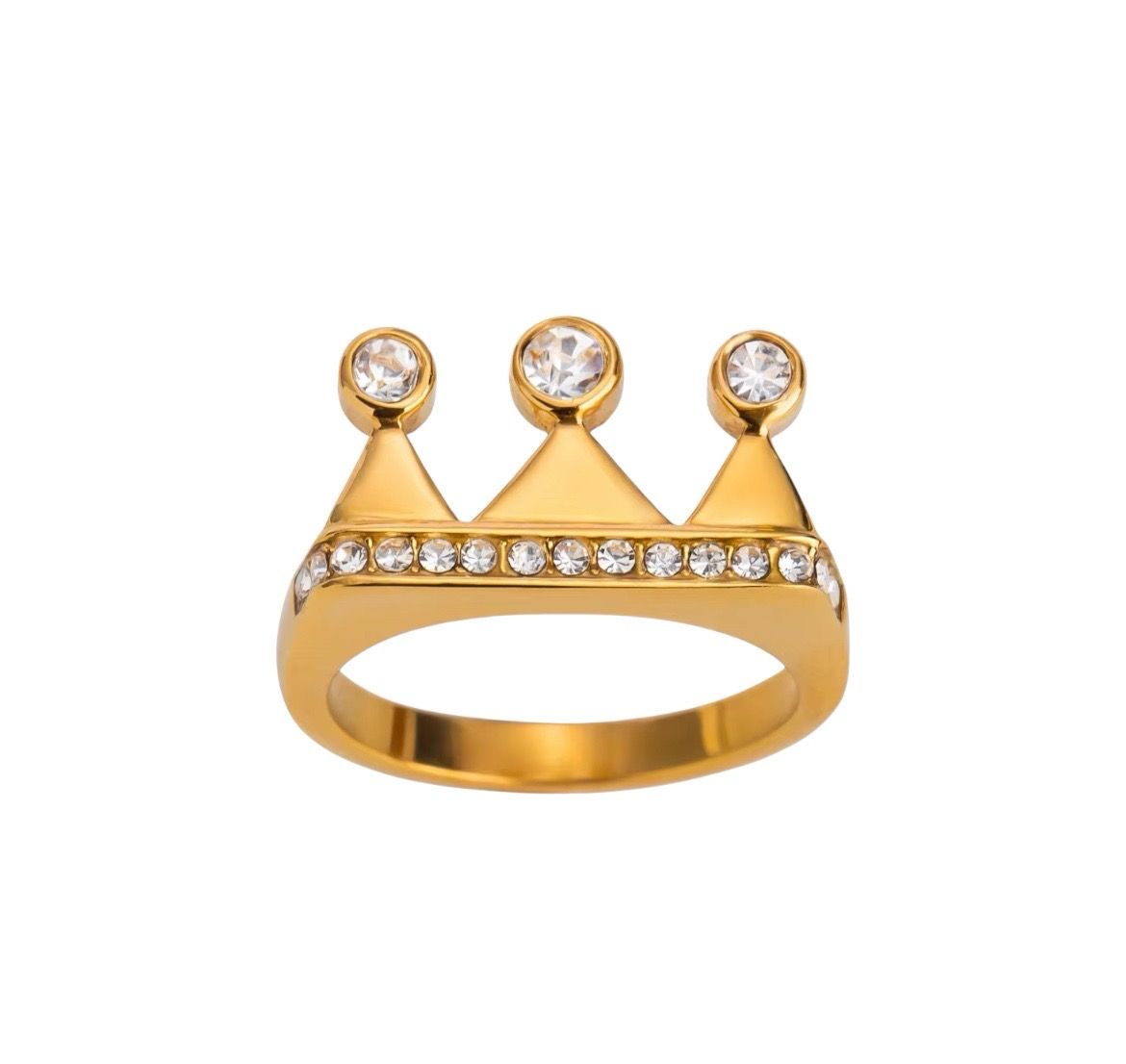 Crowned in Gold Ring