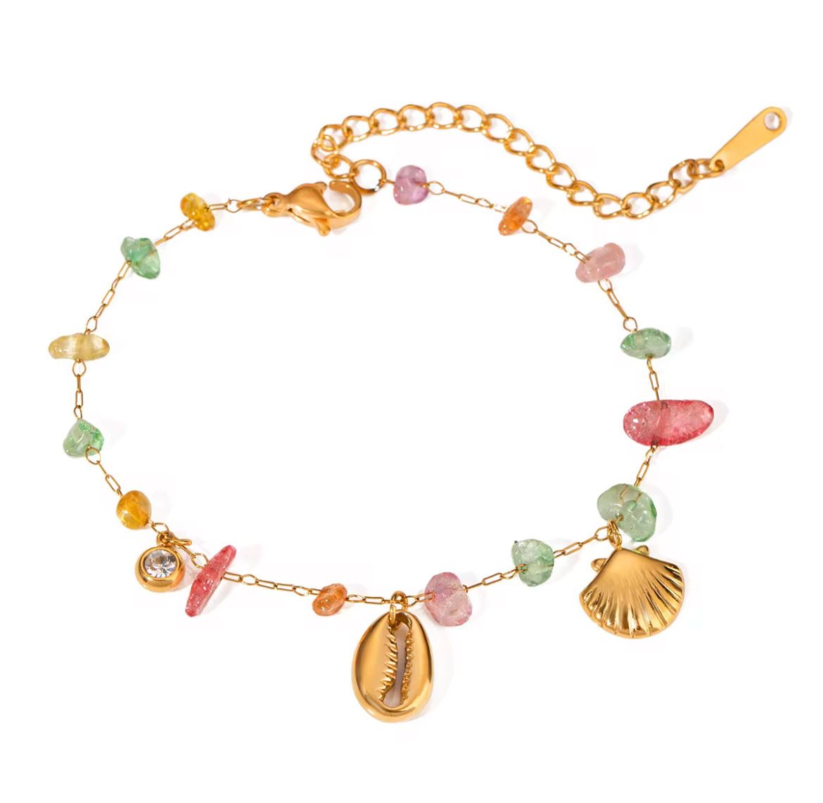 Coastal Treasure Charm Bracelet