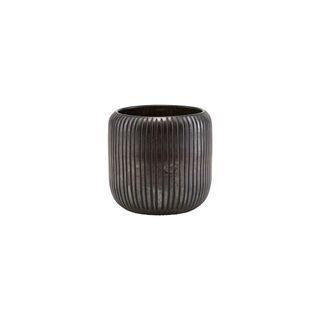 Black Vase/Pot, Size: 15cm