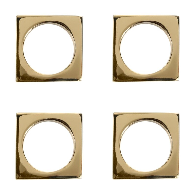 Brass Modern Napkin Ring
