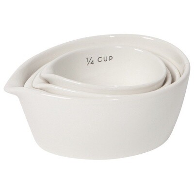 Measuring Cups - Ivory S/4
