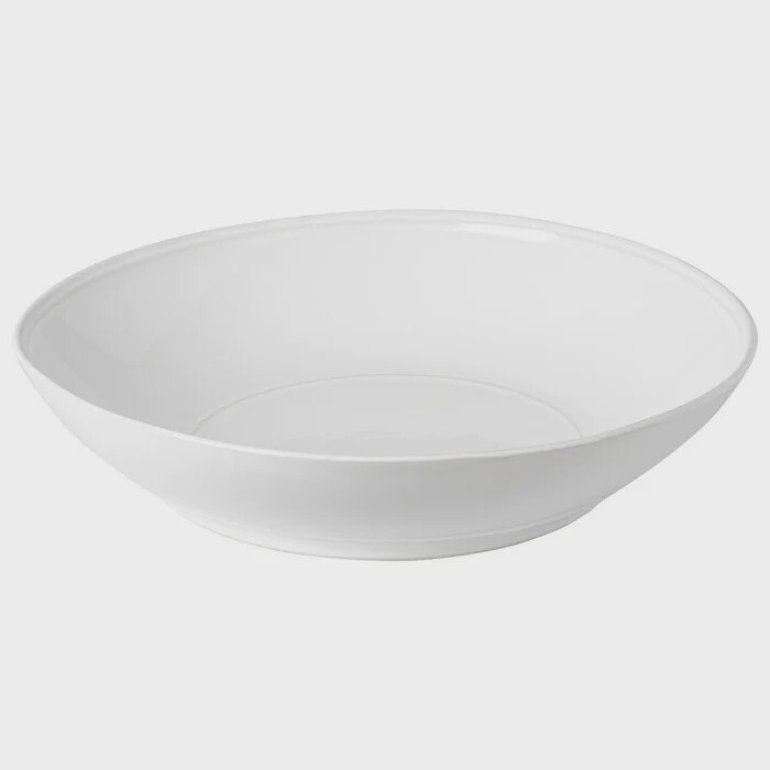 Friso White Pasta/serving bowl