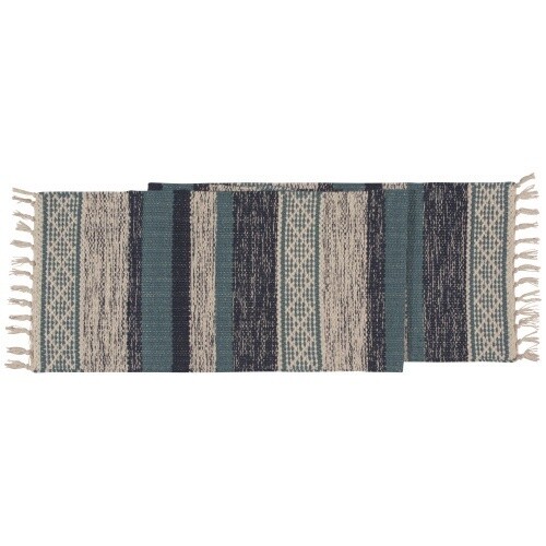 Table Runner - Alder, Colour: lagoon