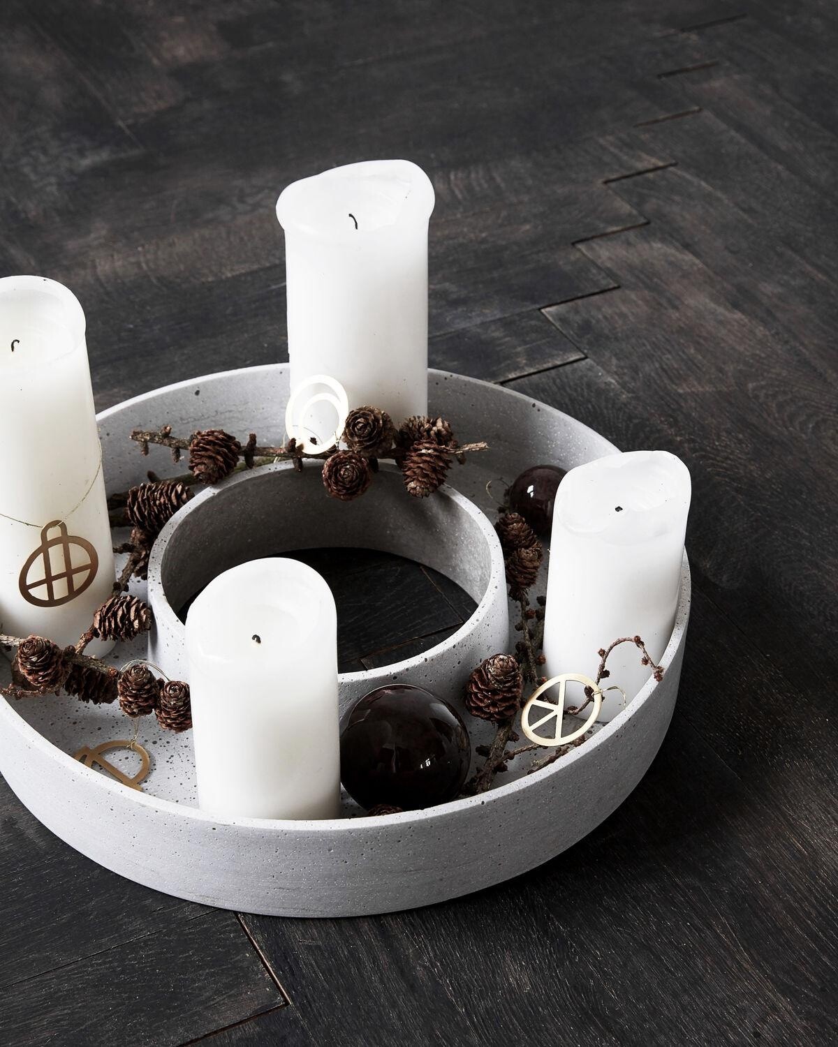 Concrete Candle Stand