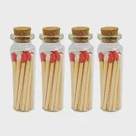 Small Corked Vial Matches