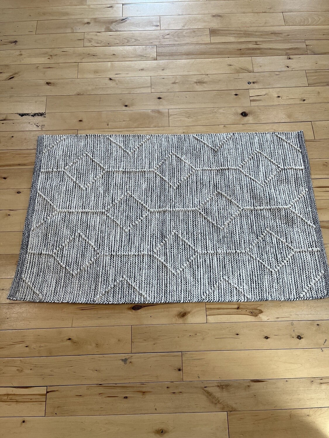 Blue and Grey Rug