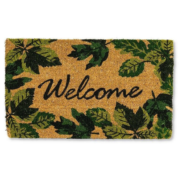 Leafy Welcome Doormat