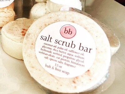 Salt Scrub Soap Bar