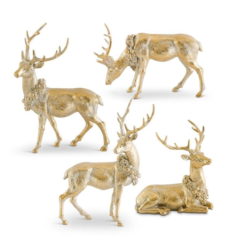 Antique Gold Deer