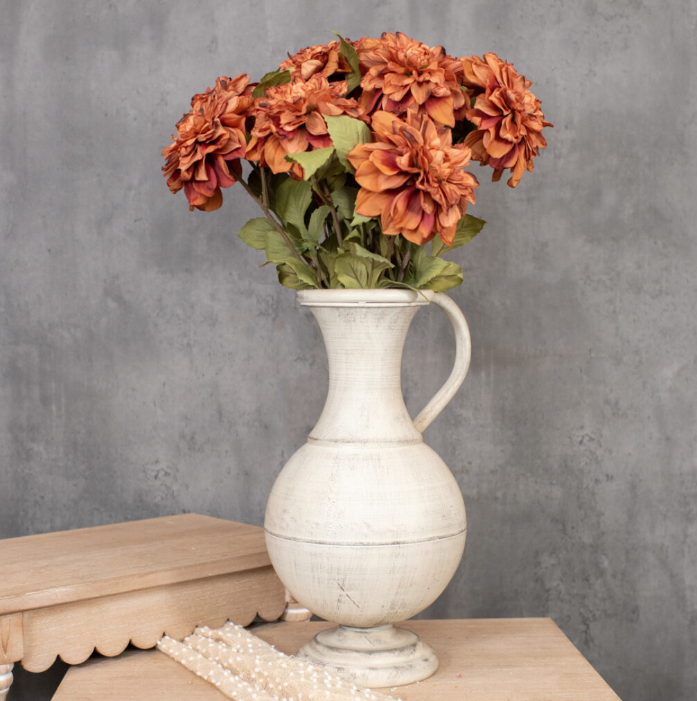 Orange Dahlia Spray