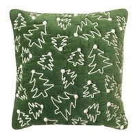 Green Tree Pillow