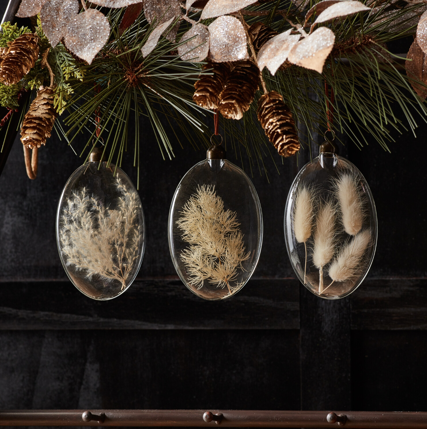 Preserved Floral Ornament