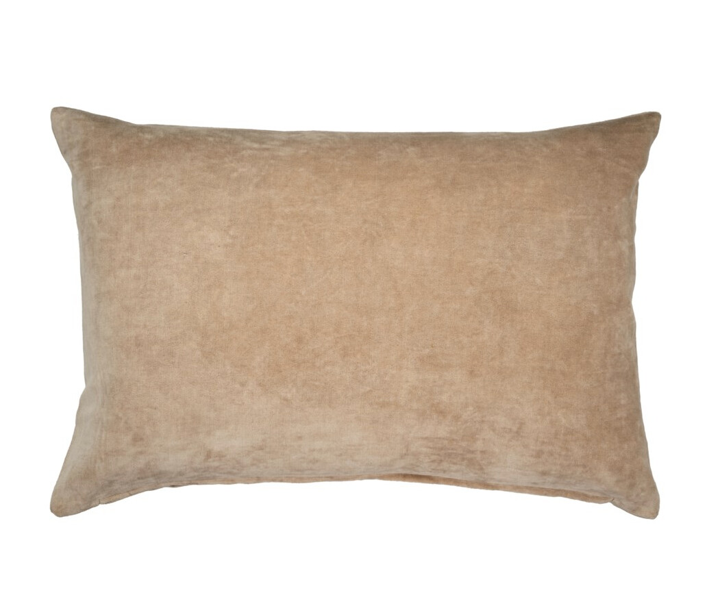 Bisque Velvet Pillow
