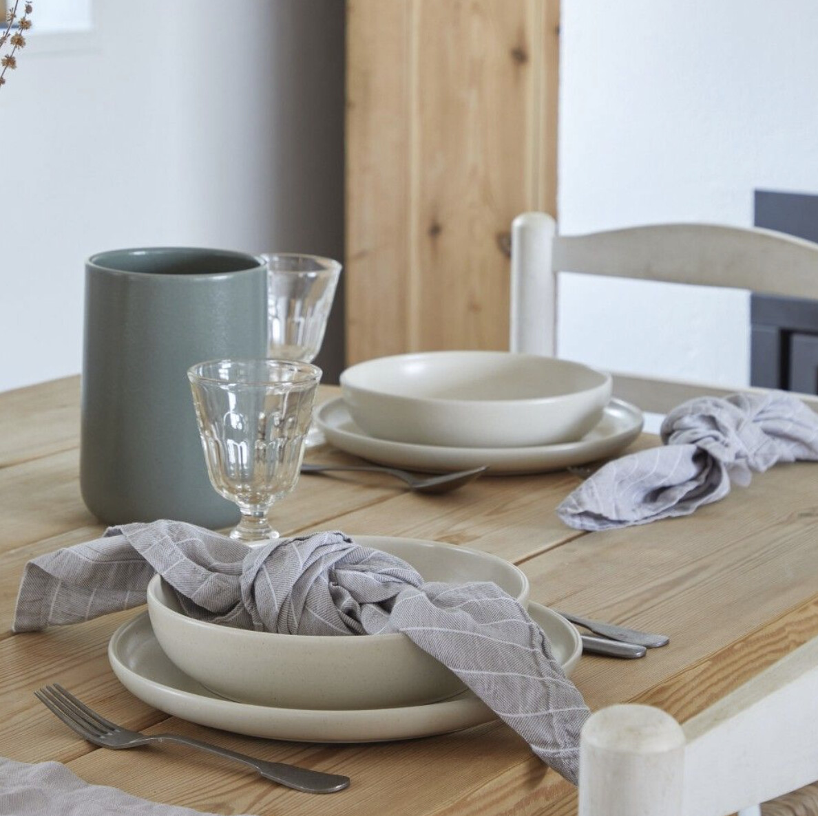 Pacifica Dish Collection | Vanilla