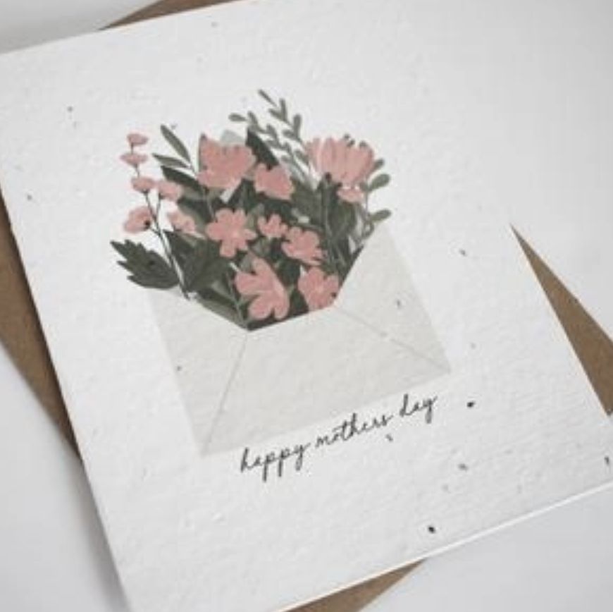 Plantable Card | Mothers Day, Style: Mothers Day | Bouquet &amp; Card