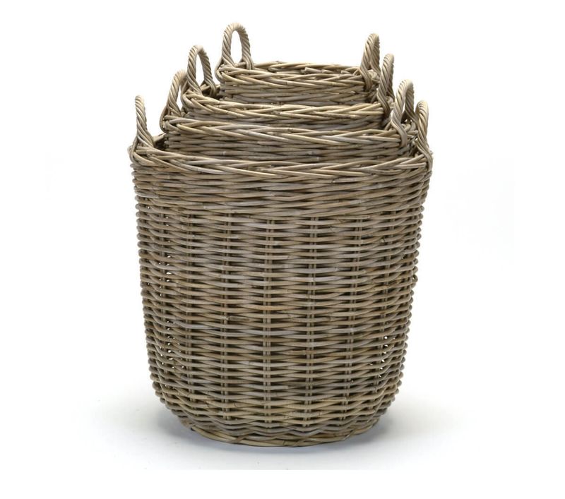 Tall Round Storage Baskets