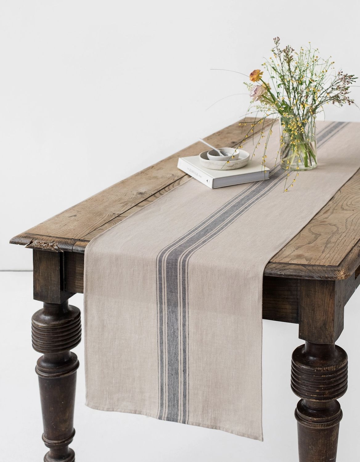 Table Runner | Traditional Grey Strip