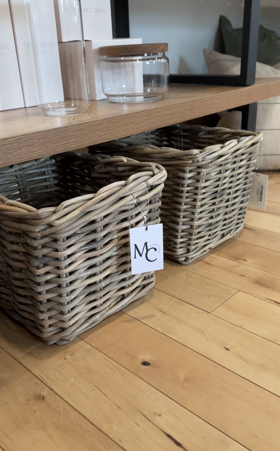 Small Rattan Storage Basket