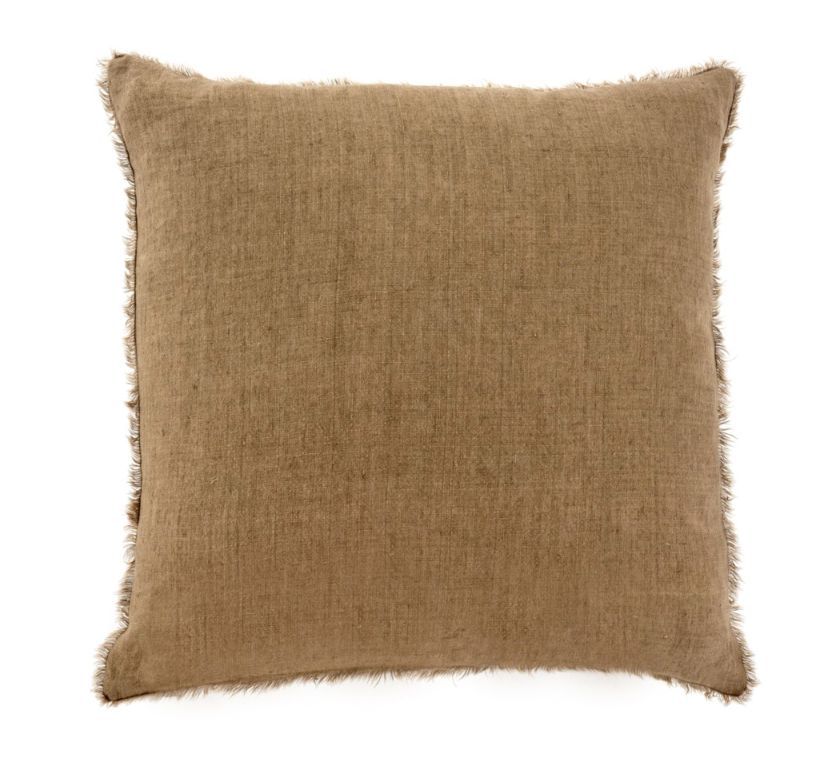 Lina Linen Pillow | Hazelnut