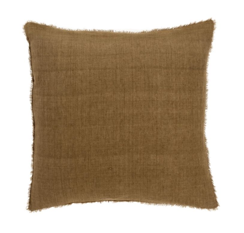 Lina Linen Pillow | Tawny