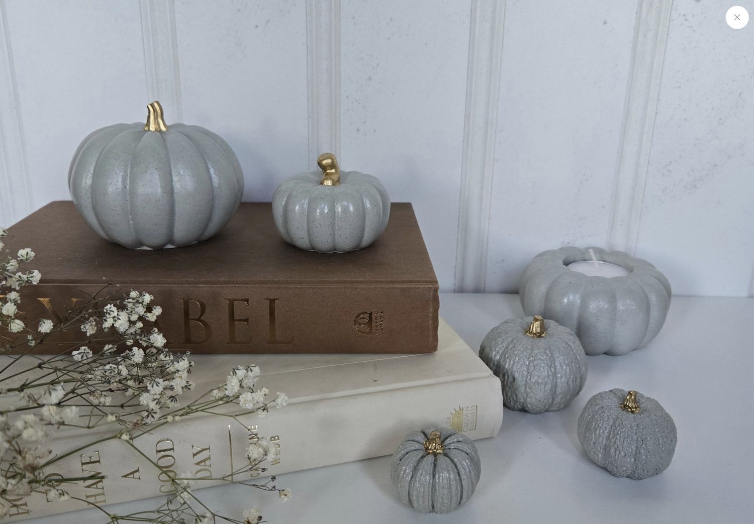 Fall Pumpkin | Pewter