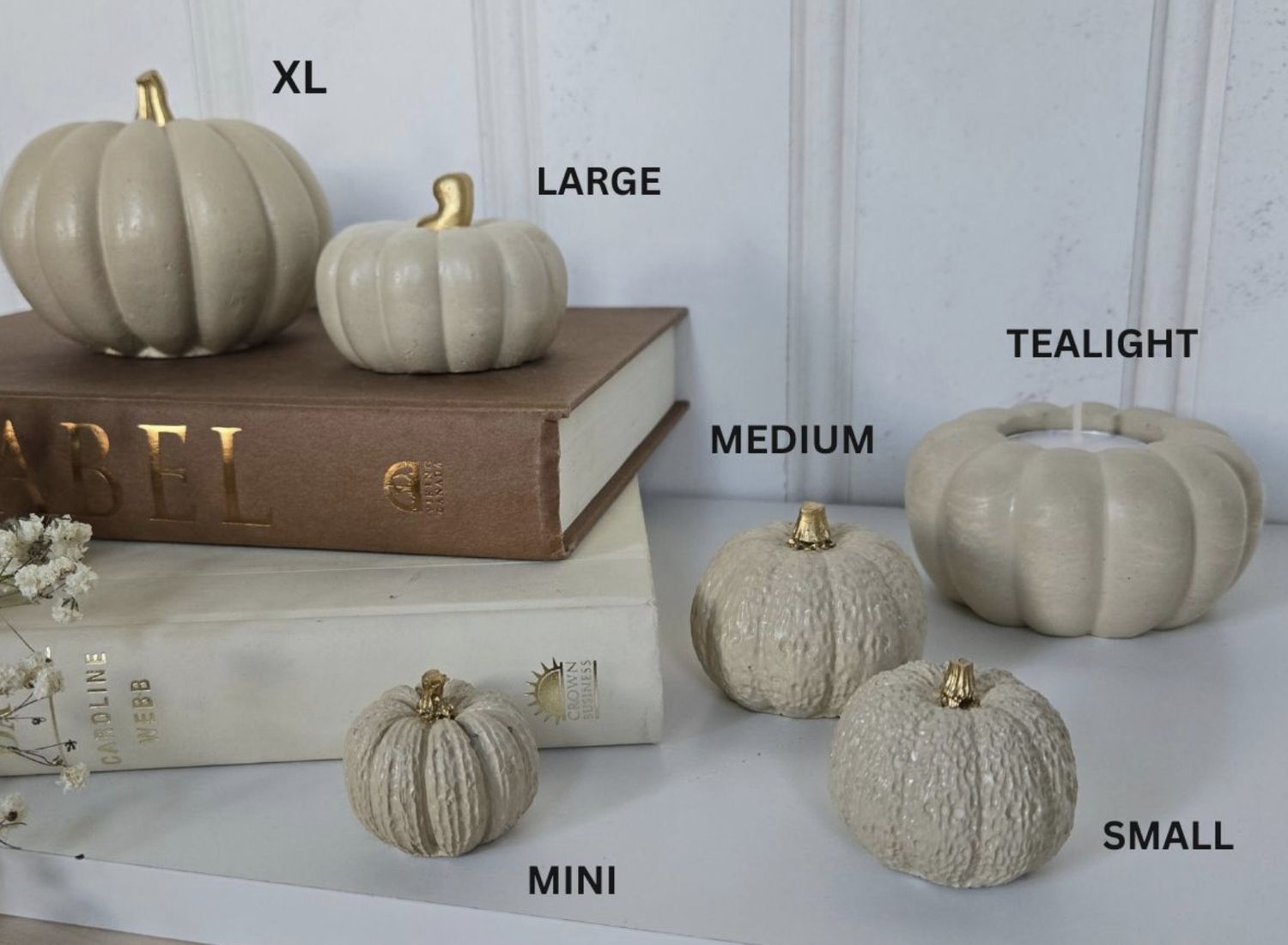Fall Pumpkin | Cream, Size: Mini