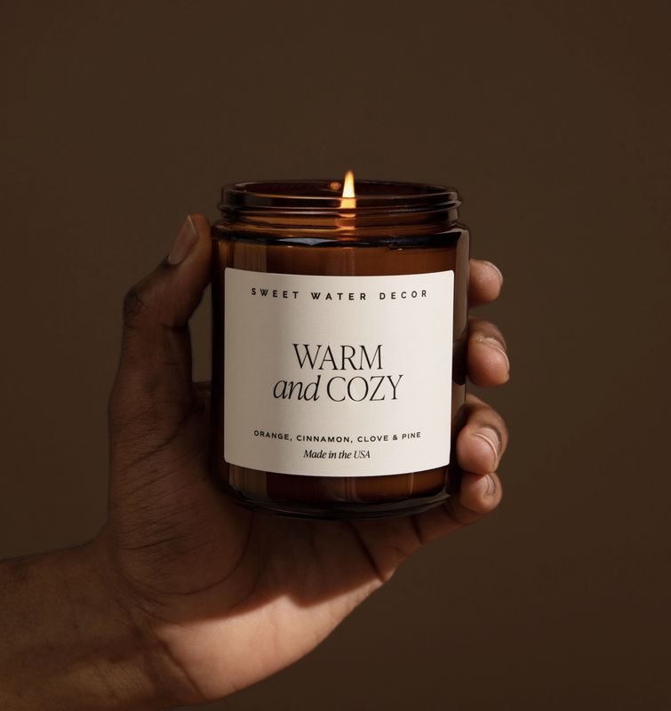 Warm and Cozy Candle