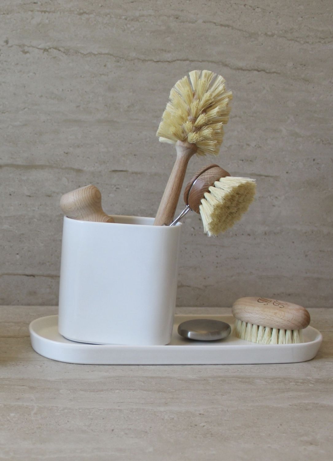 Oval Brush Caddy