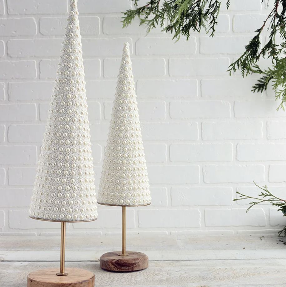 Pearl Beaded Tree | Large