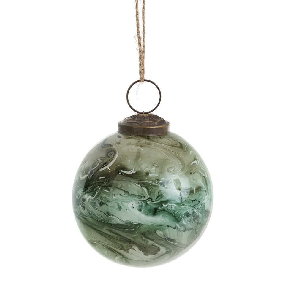 Green Marble Ornament