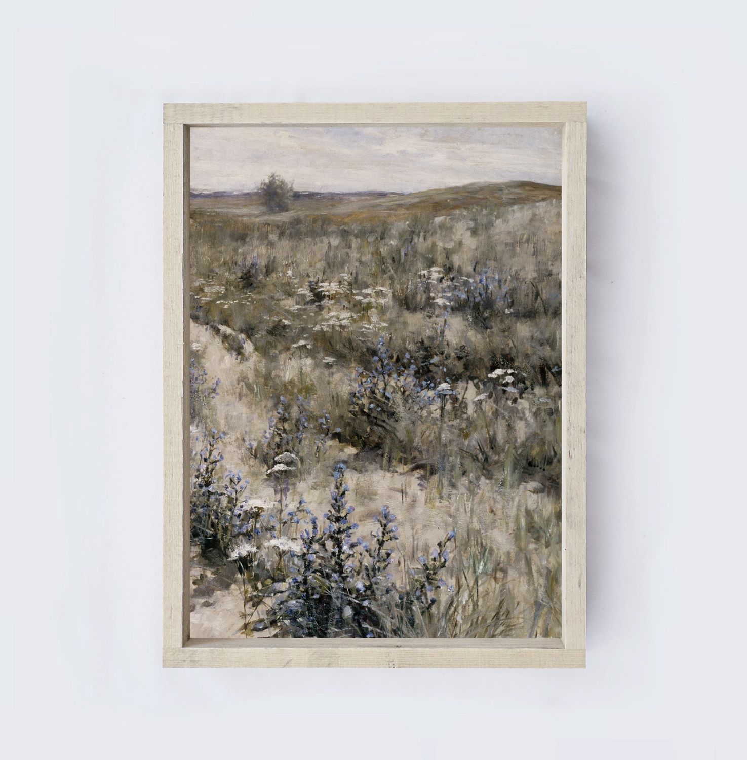 Vintage Art Print | Desert Meadow