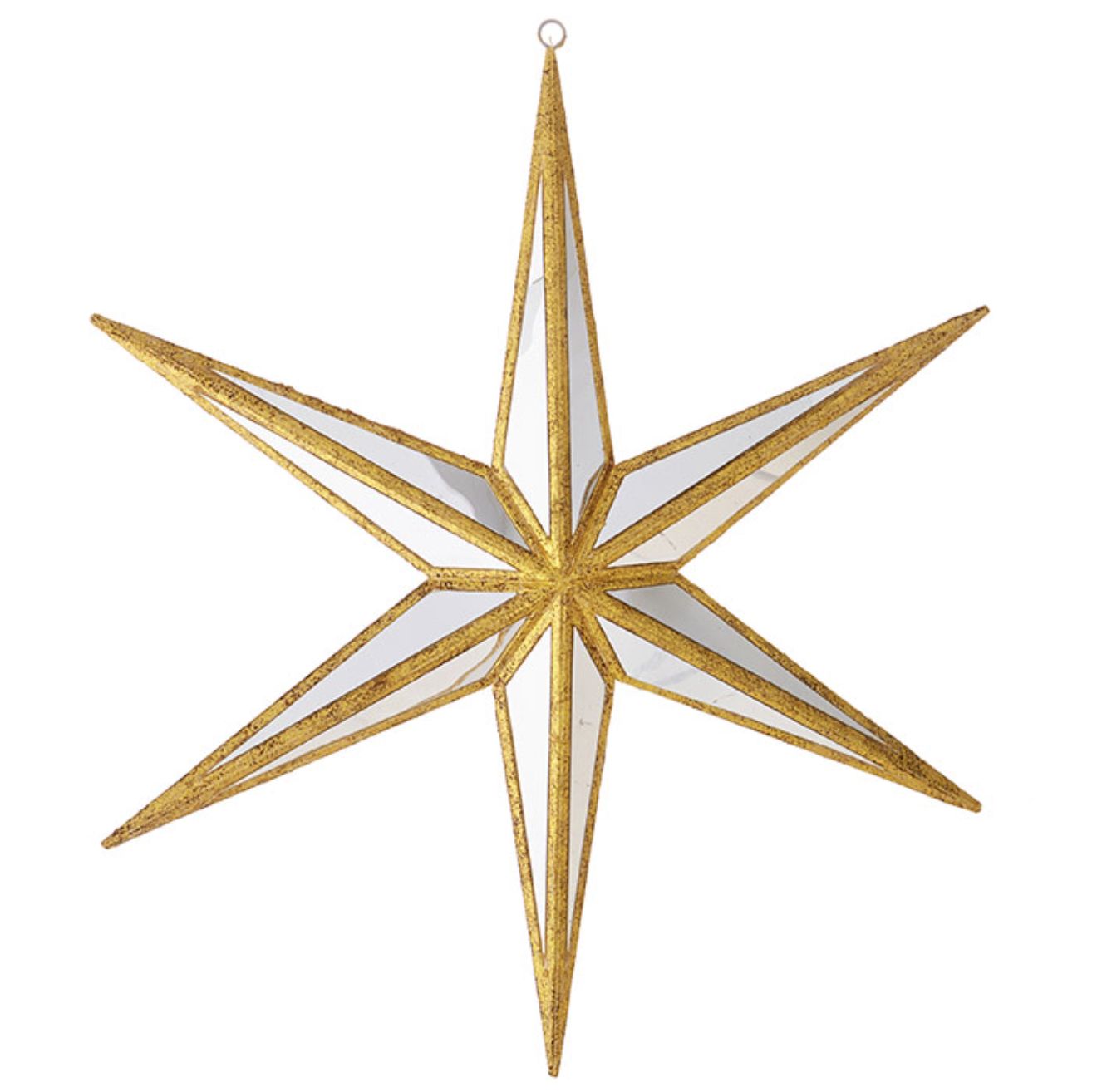 Mirrored Star Ornament, Size: 12&quot;