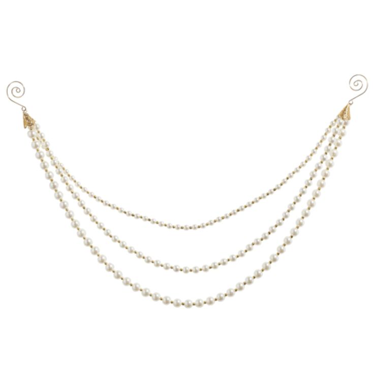 Layered Pearl Garland