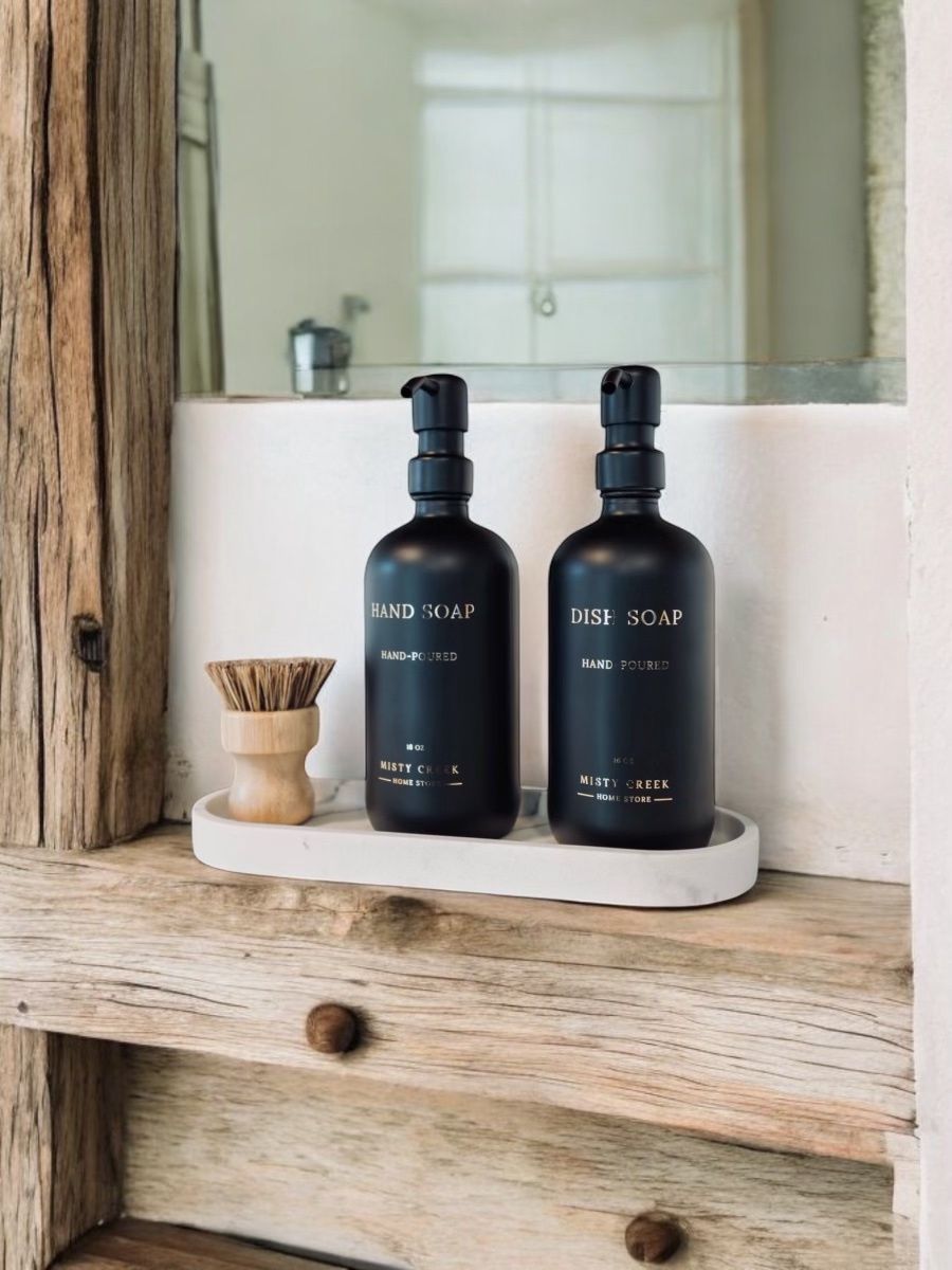 Luxury Black Soap Dispenser | Hand Soap