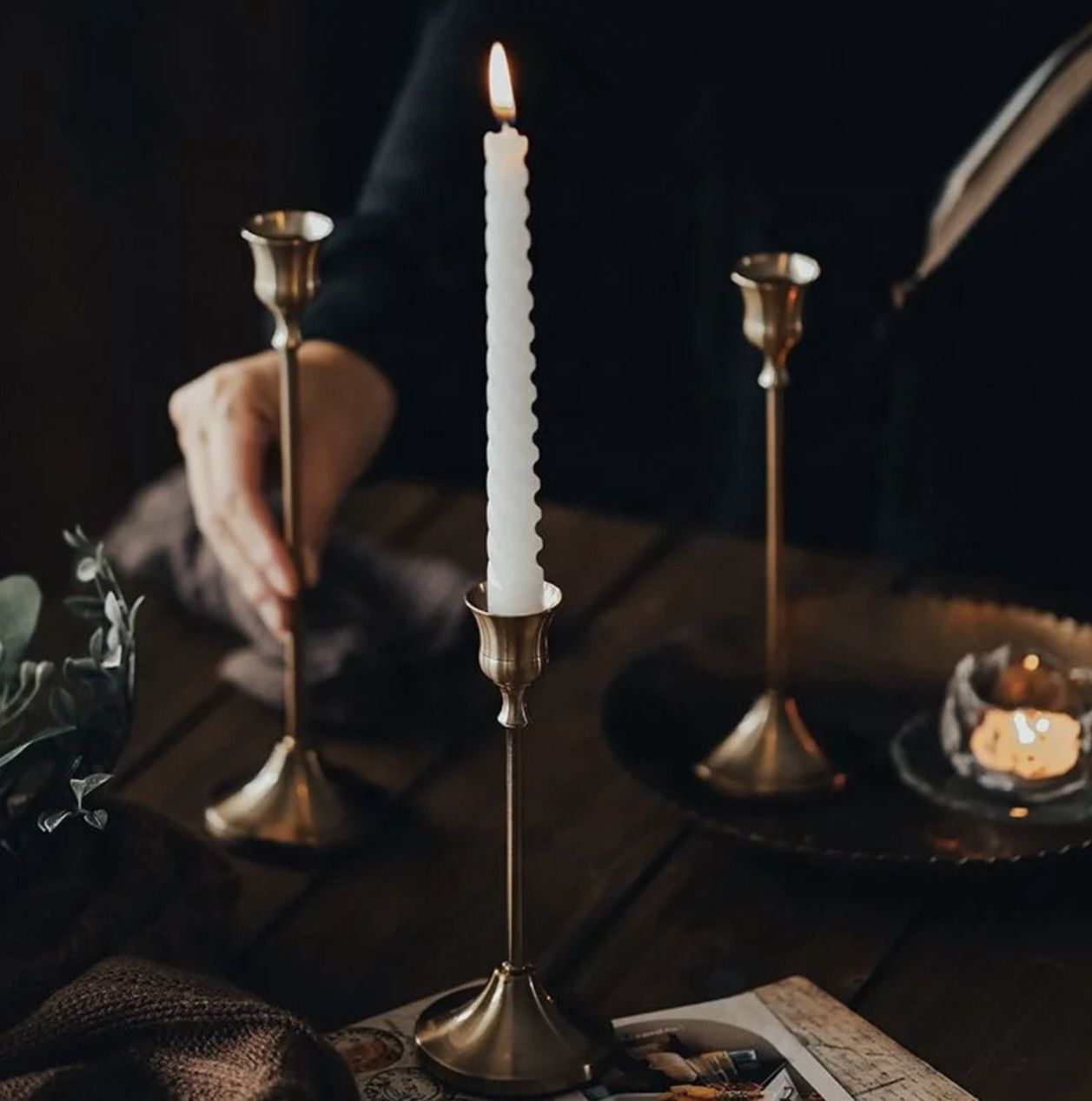 Gold Candlestick | Set of 3