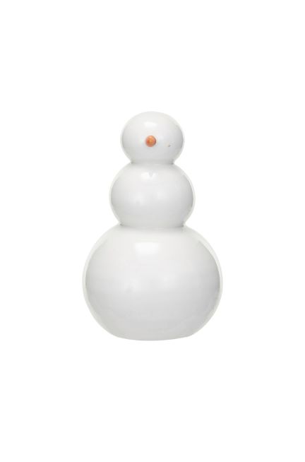 Stoneware Snowman Decoration | Large
