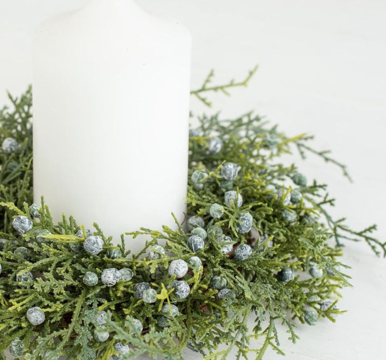 Juniper Candle Ring
