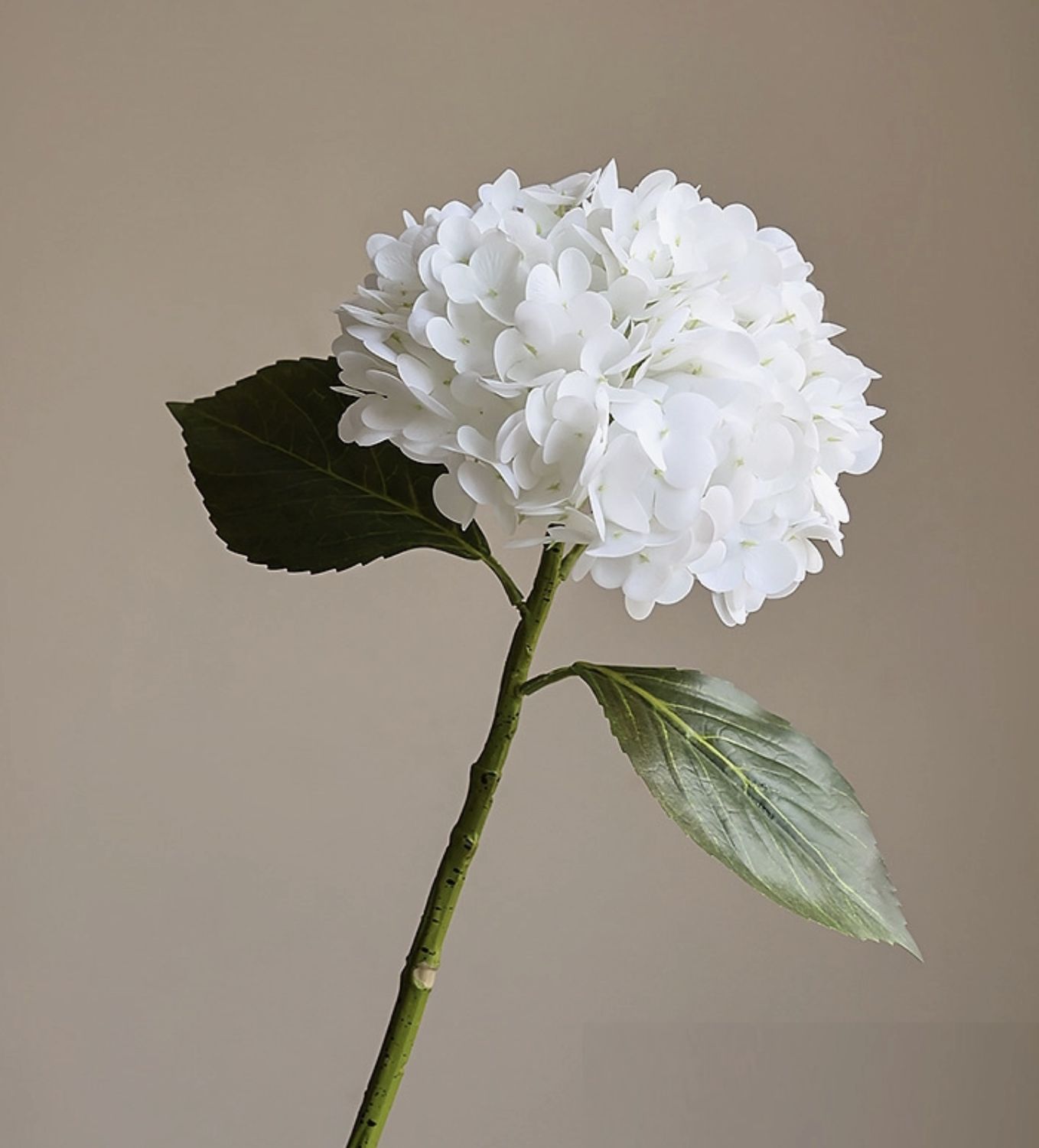 Real Touch Hydrangea | White