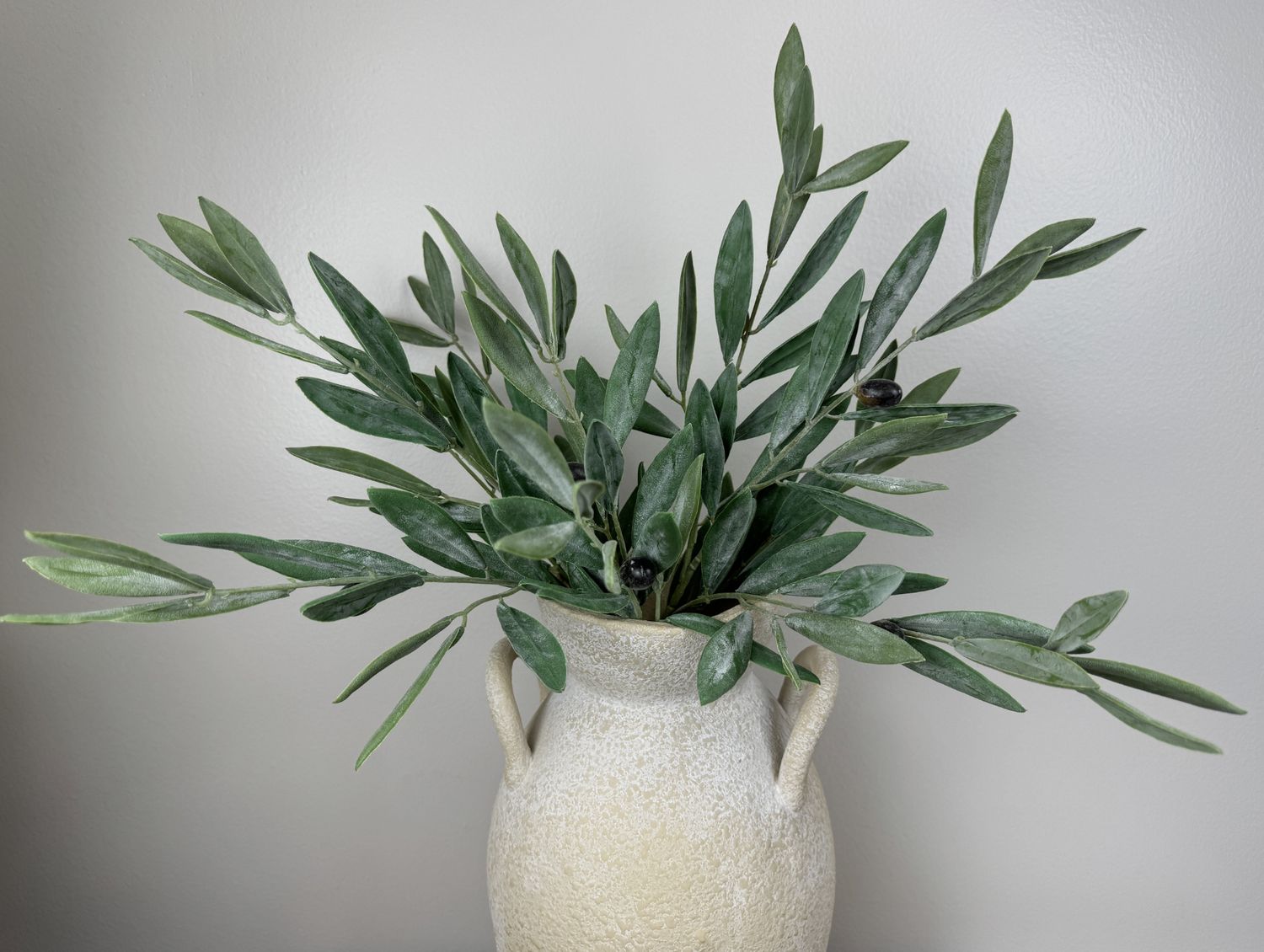 Real Touch Olive Branch Stem | 20&quot;