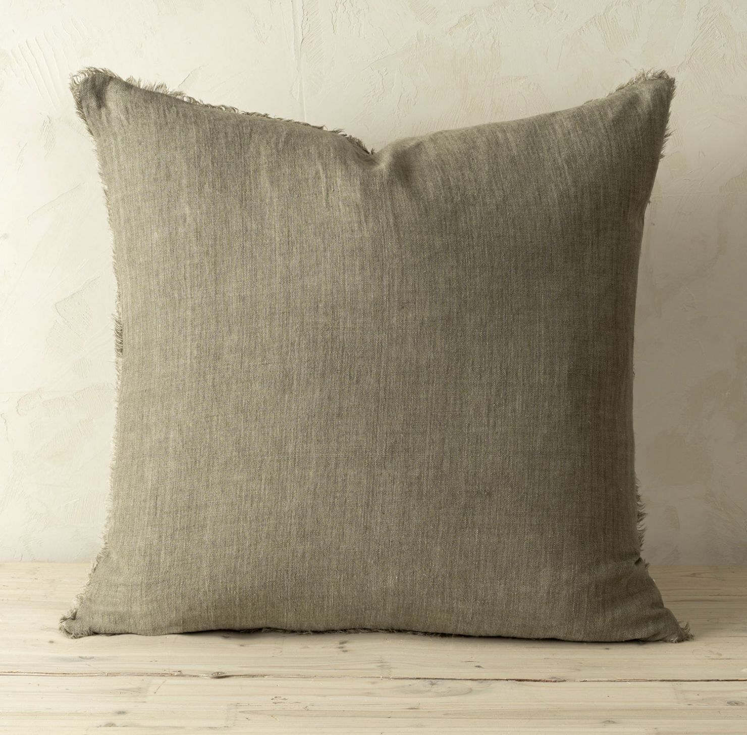 Lina Linen Pillow | Mink