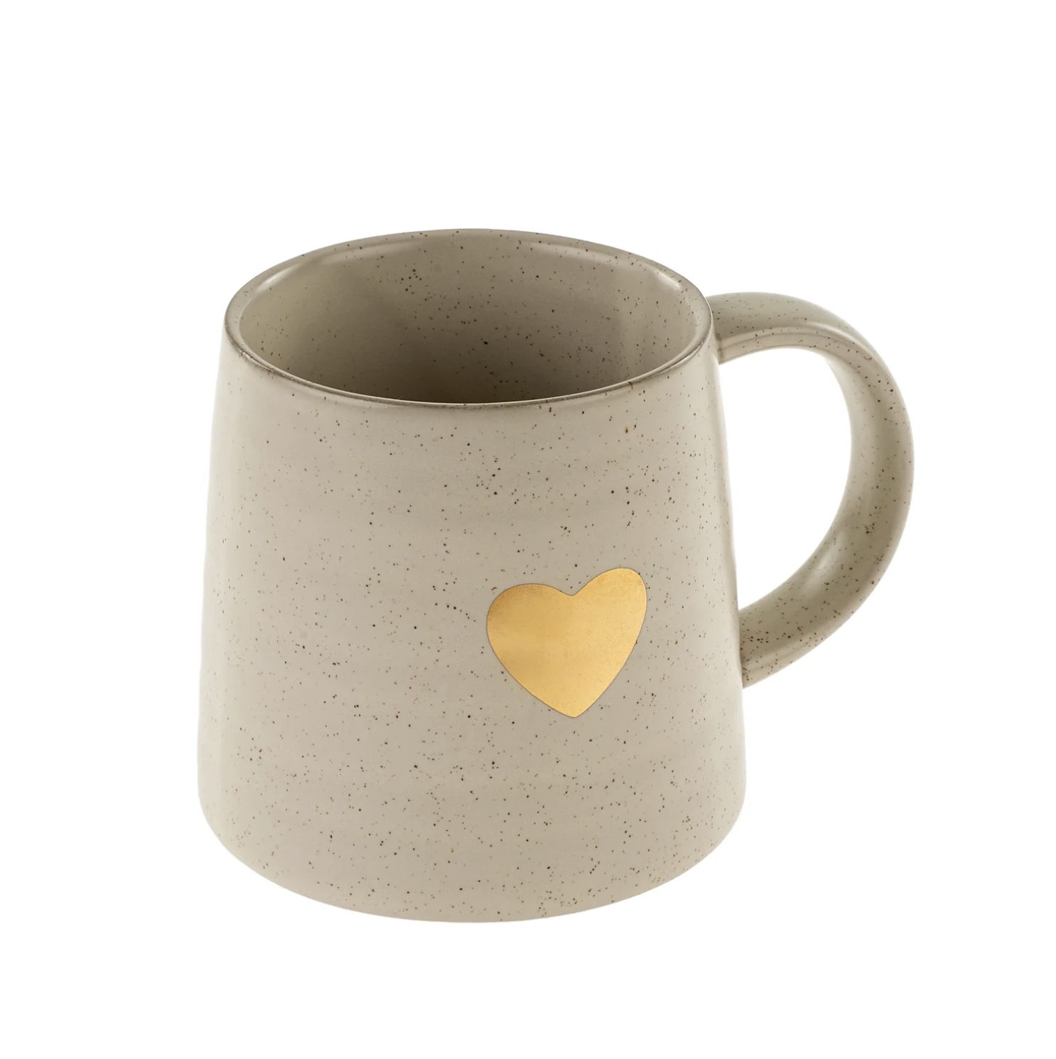 Gold Heart Mug