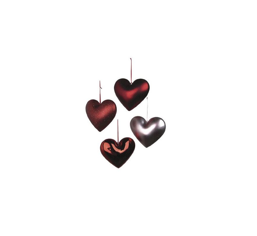 Heart Ornament | Red