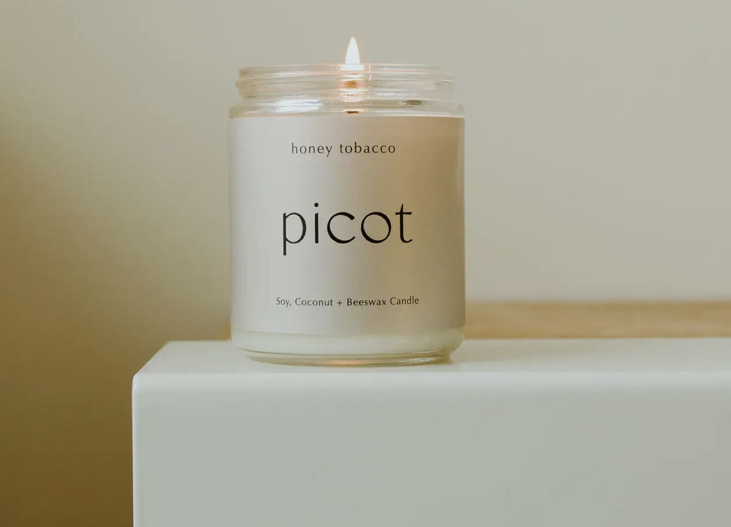 Picot Honey Tobacco | Candle