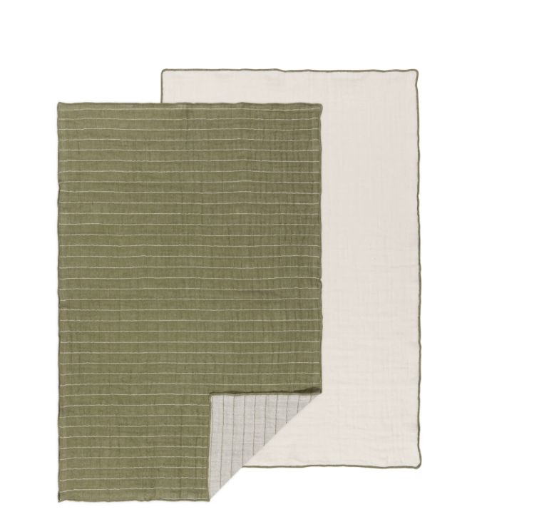 Olive Branch Double Weave  Dishtowels | Set of 2