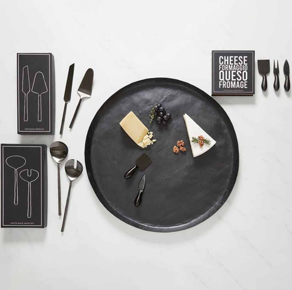 Matte Black | Cheese Knife Set