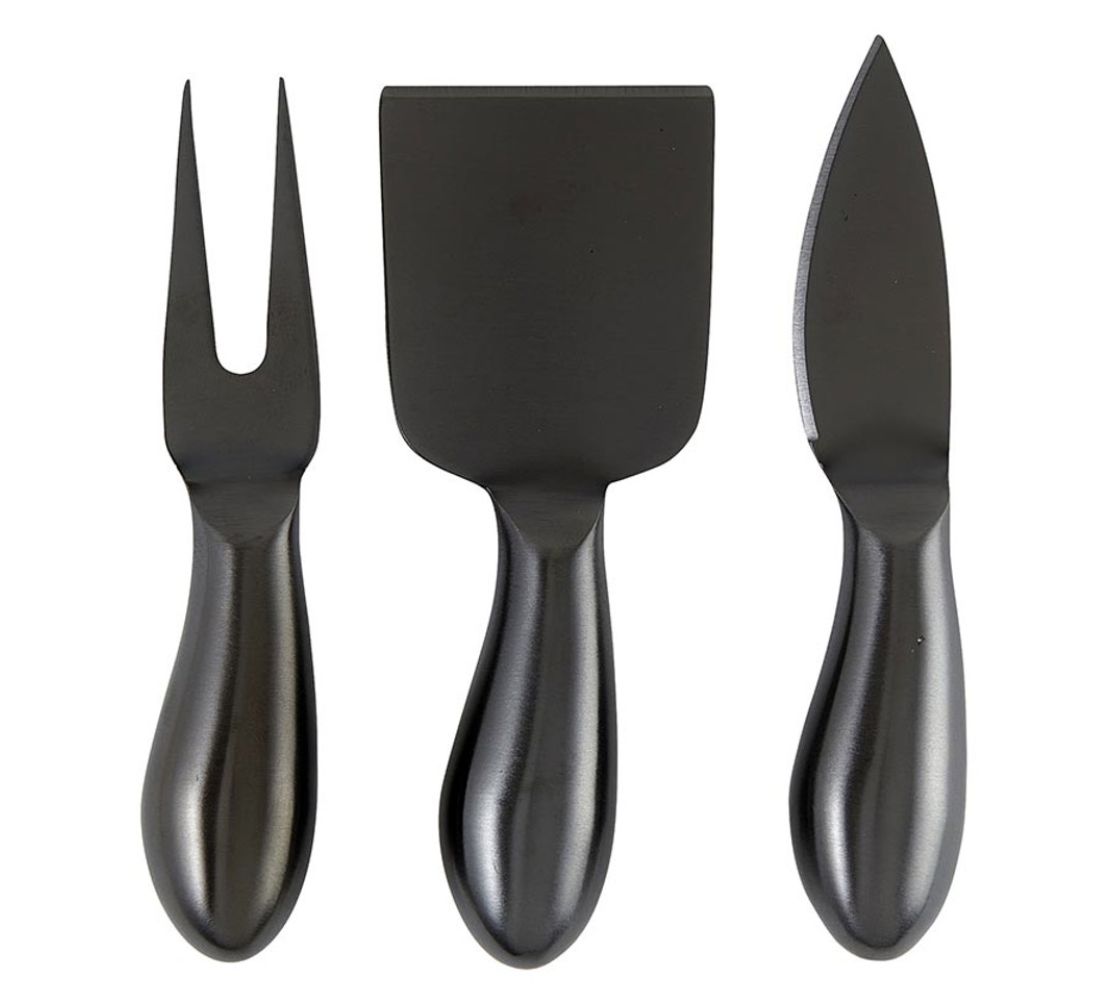 Matte Black | Cheese Knife Set