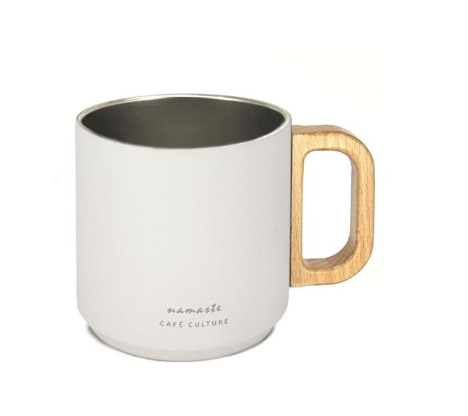 Double Wall Mug, Colour: White