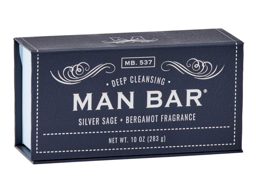 San Francisco Soap Company Hair + Body &quot;Man Bar&quot;, SCENT: Sage