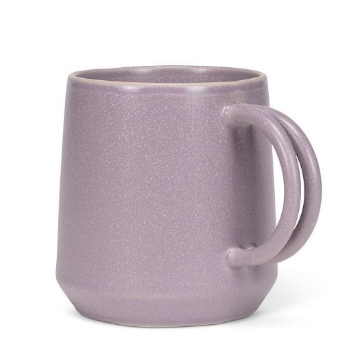 Double Handle Mug, Colour: Purple