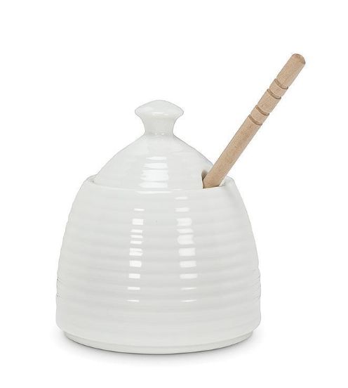 Beehive Honey Pot
